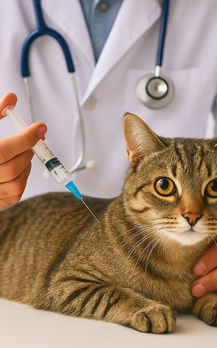 Vacina polivalente para gatos