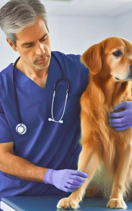 Veterinária especialista em pele de cachorro